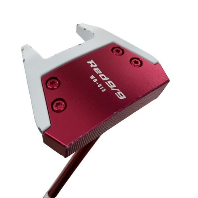 【中古ゴルフクラブ】キャスコ　Red　Red9／9 ホワイトバック WB-013 パター カーボンシャフト　シャフト：カーボンシャフト 中古】 キャスコ Red 9/9 WB-013 34インチ パター PT オリジナル