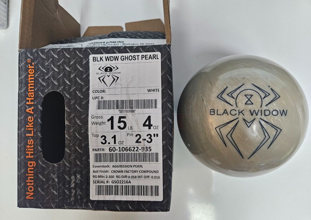 新品 ボール) HAMMER(ハンマー) black widow（ブラックウィドウ