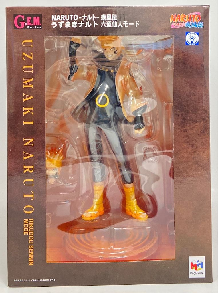 メガハウス G E M NARUTO ナルト うずまきナルト 六道仙人モード PVC