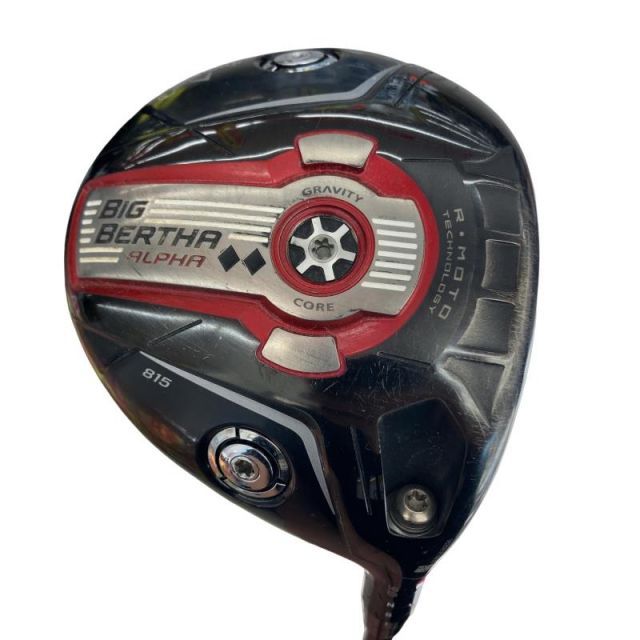キャロウェイ BIG BERTHA ALPHA 815 9° ドライバー DR フレックスS メンズ 男性用 右利き 右用 Dランク ゴルフクラブ