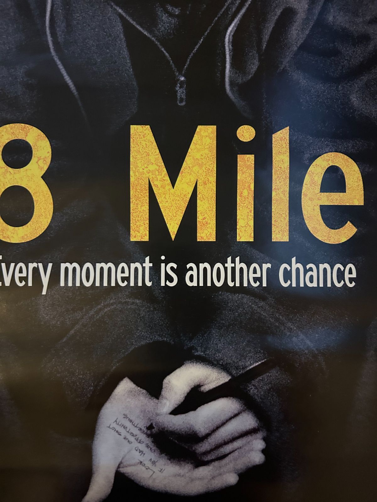 エミネム Eminem / 8 Mile 2003年 DVDプロモーション用ポスター B2サイズ (JIS) 515x728mm
