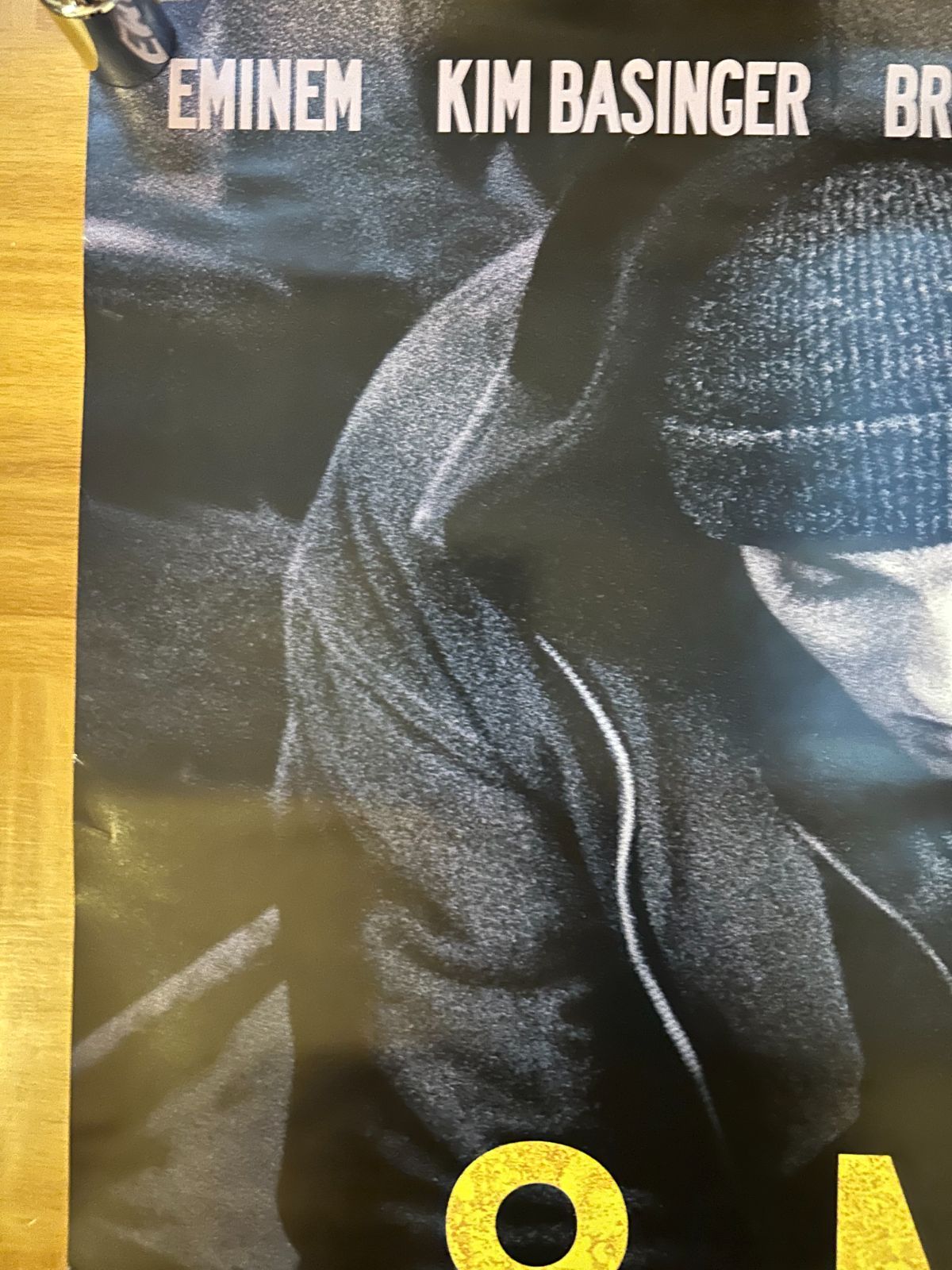 映画「8 Mile」劇場ポスター エミネムEminem 当時物　8マイル 8mile ポスター 映画 8 Mile 劇場ポスター エミネムEminem 当時物 8