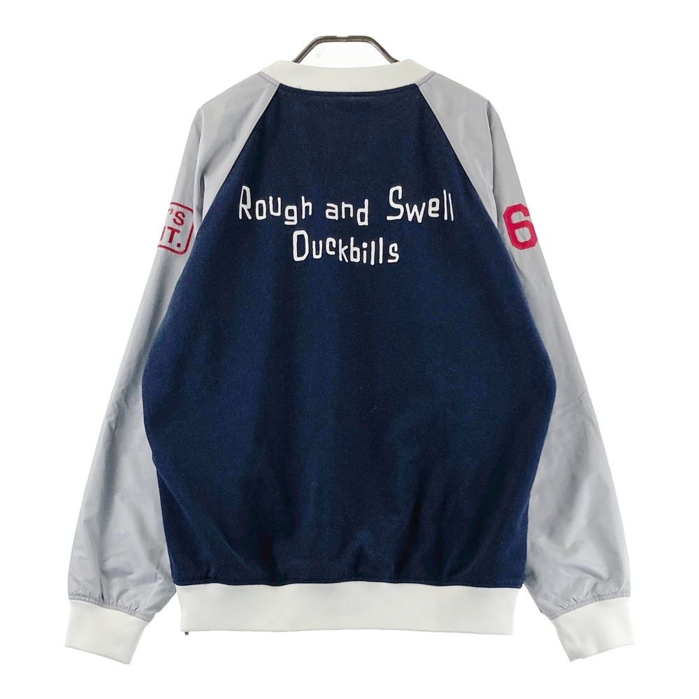 サイズ：M ROUGH&SWELL ラフアンドスウェル 蓄熱ブルゾン フリース切替