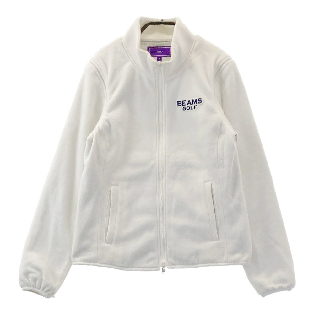 サイズ S BEAMS GOLF ビームスゴルフ 2 WAY 蓄熱ジャケット ホワイト系 ゴルフウェア レディース ストスト