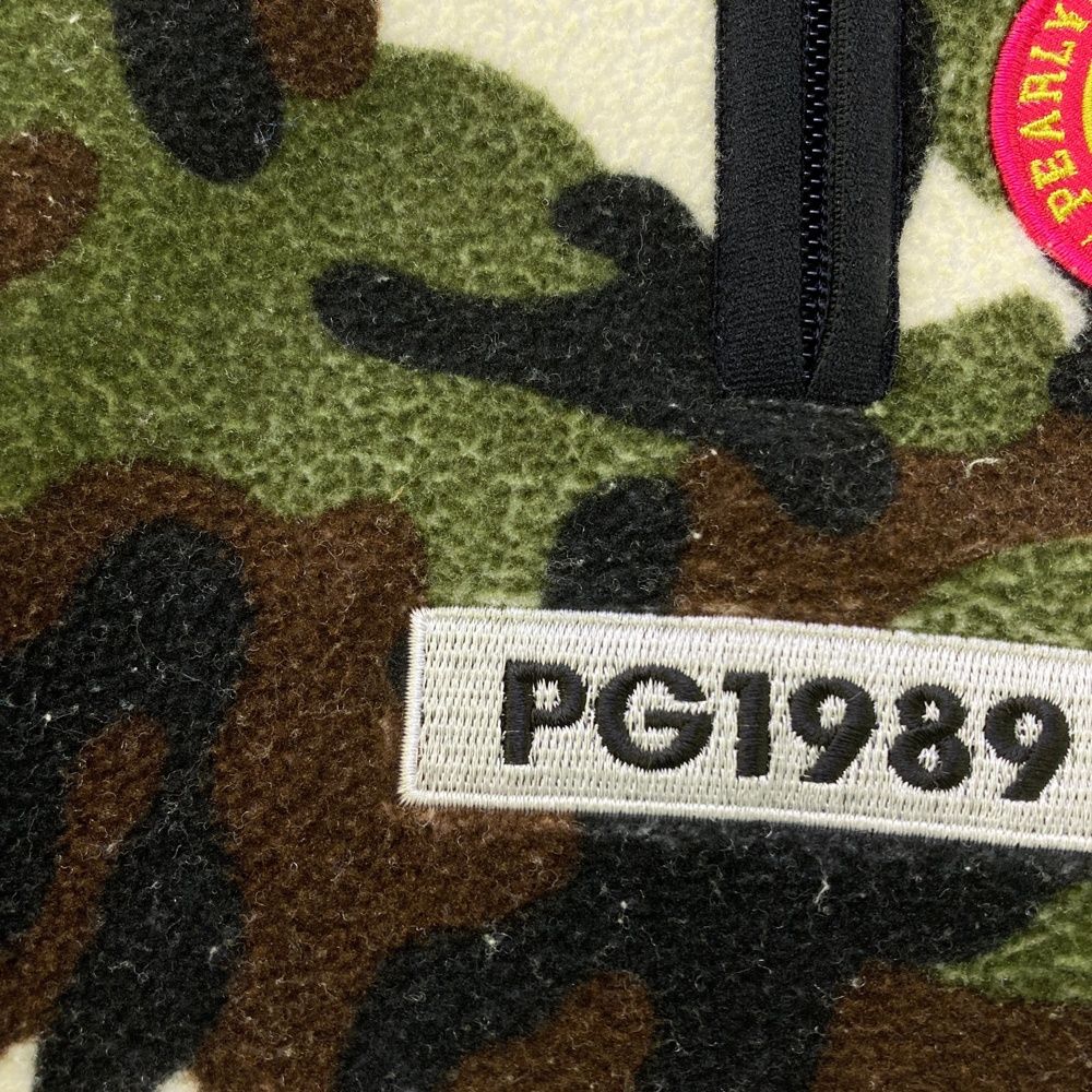 パーリーゲイツ迷彩 ハーフジップ セーター サイズ4 パーリーゲイツ