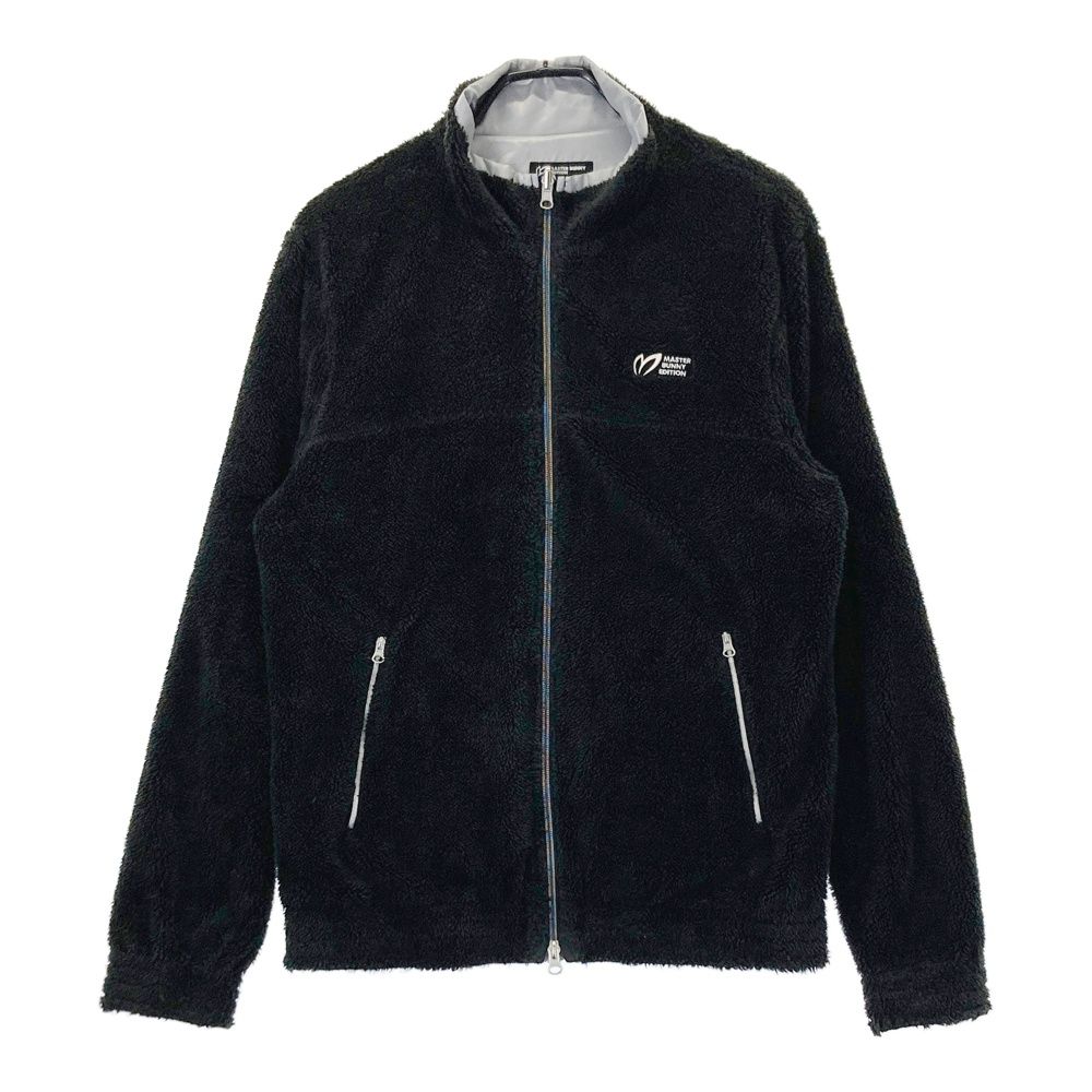 サイズ 6 MASTER BUNNY EDITION マスターバニーエディション リバーシブル ボア ジップジャケット ブラック系 ゴルフウェア メンズ ストスト