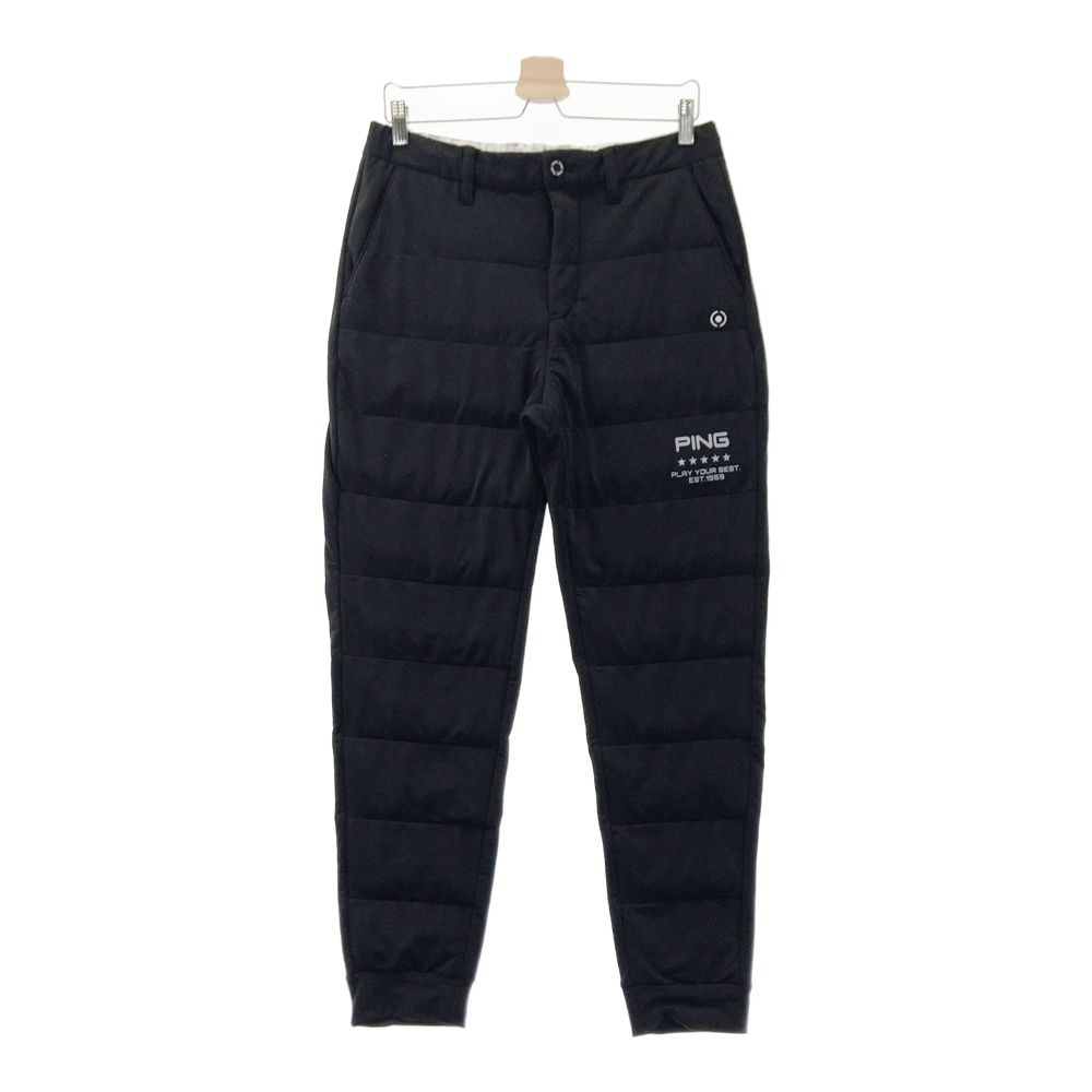 サイズ：L PING ピン 2024年モデル 裏起毛 中綿 ジョガーパンツ