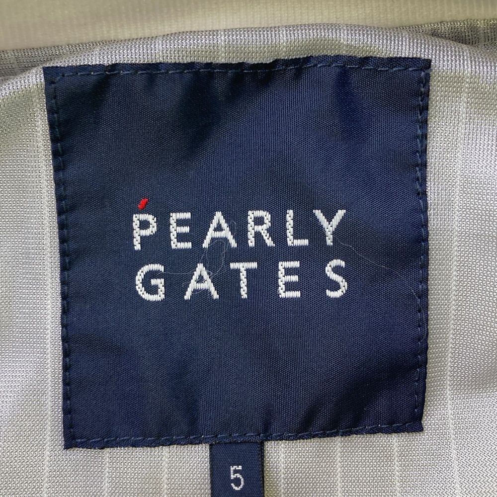 サイズ：5 PEARLY GATES パーリーゲイツ 2022年モデル 蓄熱ブルゾン