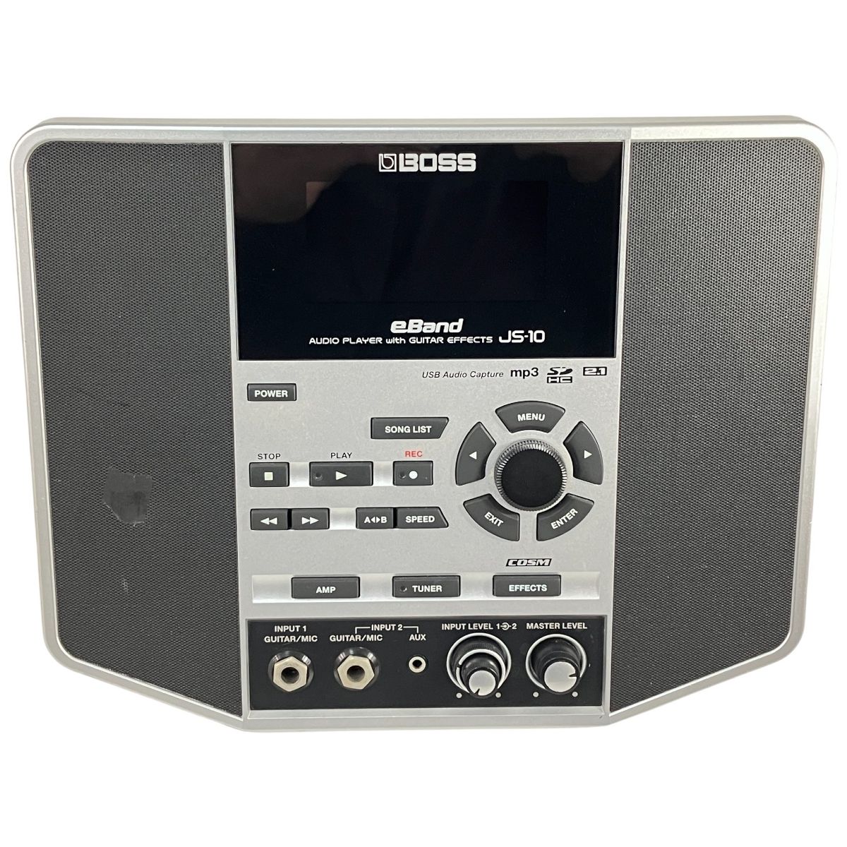 BOSS eBand JS-10 オーディオプレーヤー ネット補修痕あり 音響機材