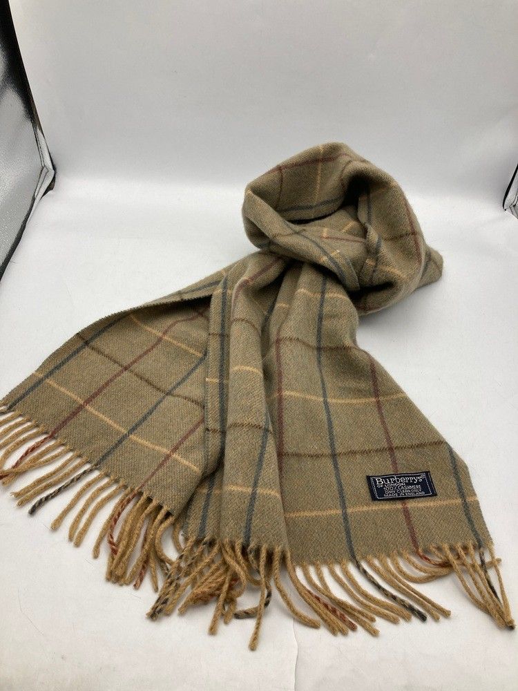 Burberrys バーバリーズ カシミヤ100％ マフラー イングランド製
