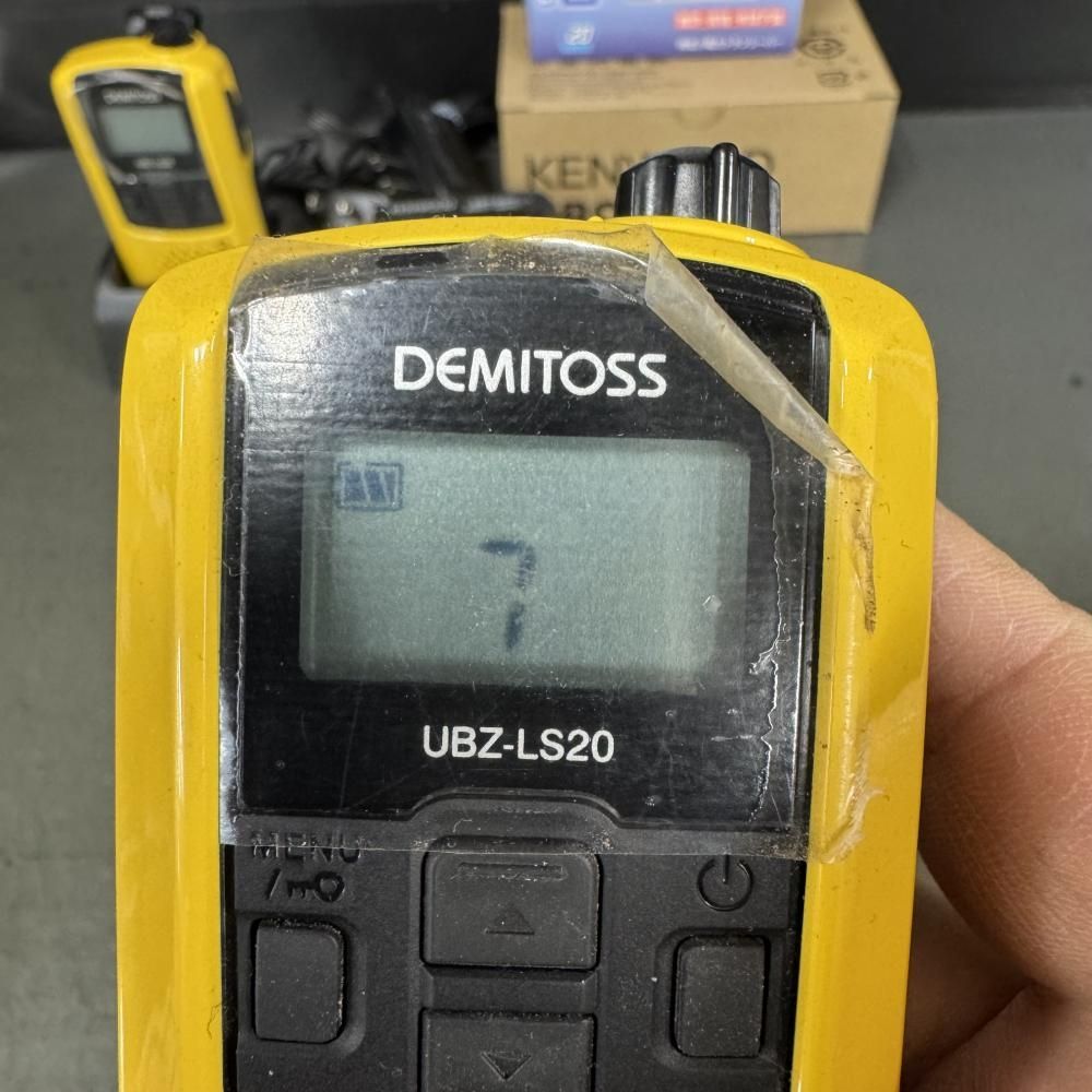 美品】KENWOOD UBZ-LS20 トランシーバー2台＆充電器2台セット【202