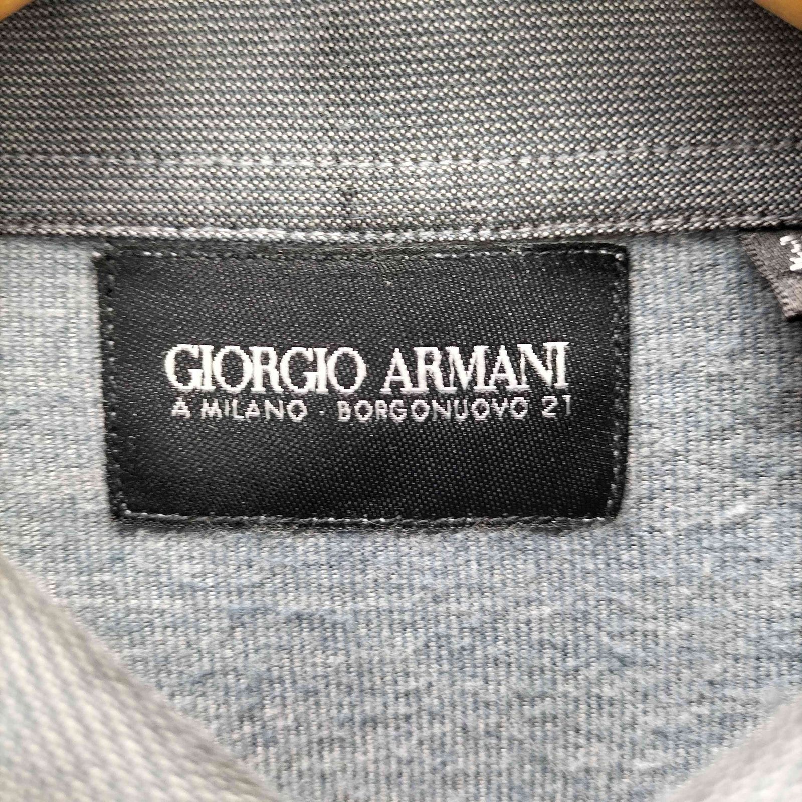 ジョルジオアルマーニ Giorgio Armani 90S イタリア製 黒タグ L/S