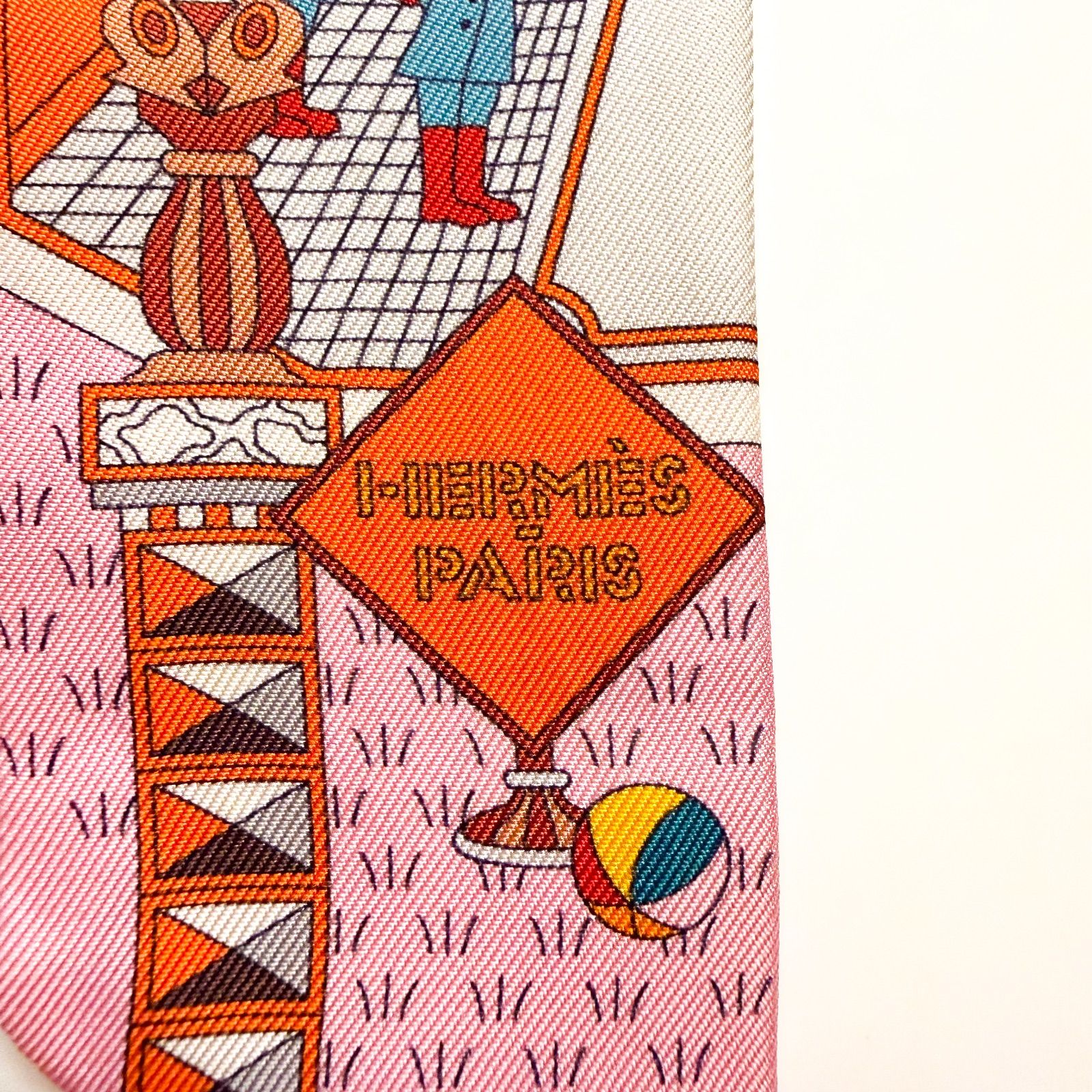 美品 可愛い お洒落 エルメス ツイリー メゾンデカレ ピエールマリー