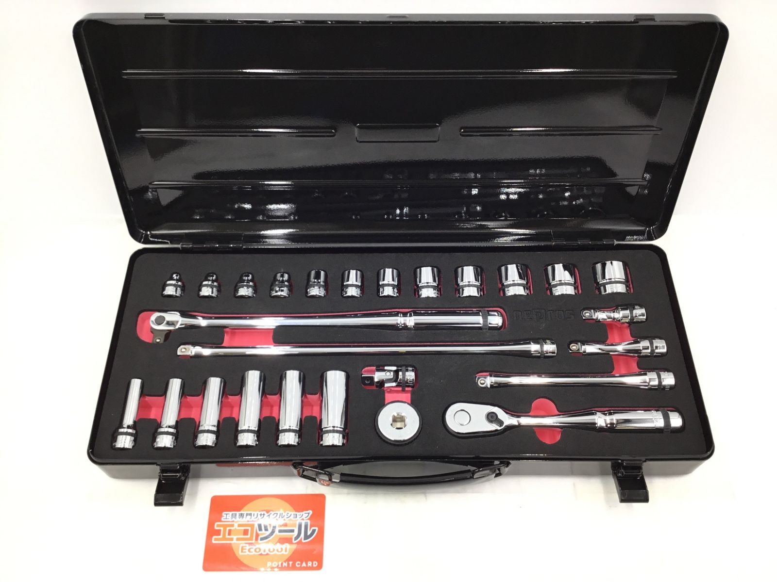 品 KTC|Nepros|ネプロス 9.5 sq.ソケットレンチセット 26点 IT_BWFK 0 半田 M 04