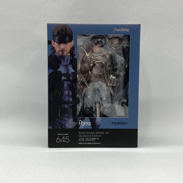 マックスファクトリー figma ソリッド スネーク MGS 2 ver アップデートエディション 品 METAL GEAR SOLID SONS OF LIBERTY 97
