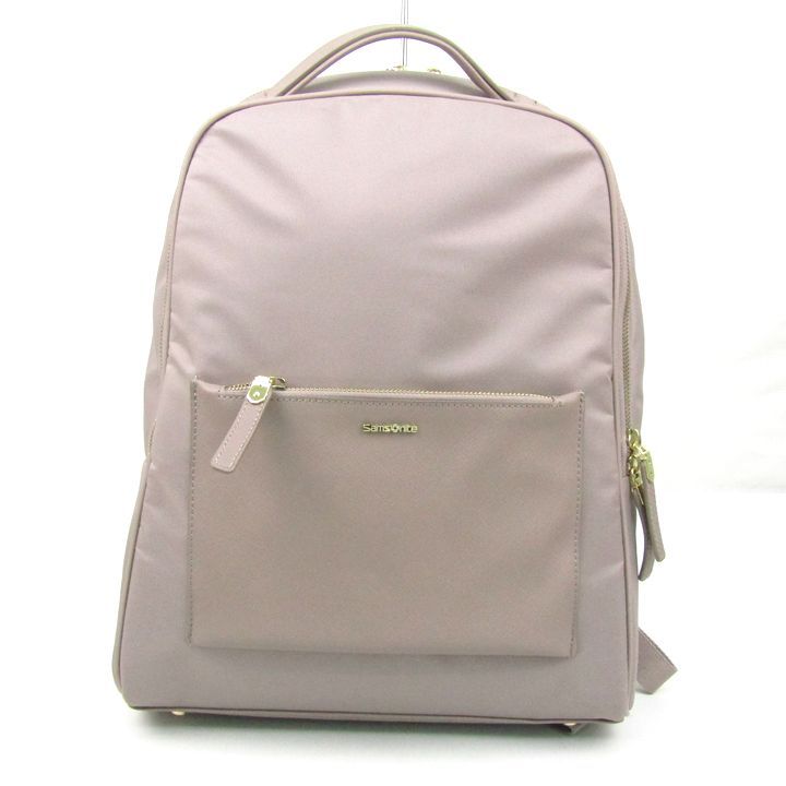 サムソナイト リュック バックパック ノートPC タブレット収納可 ビジネス 鞄 ブランド レディース ピンクベージュ Samsonite