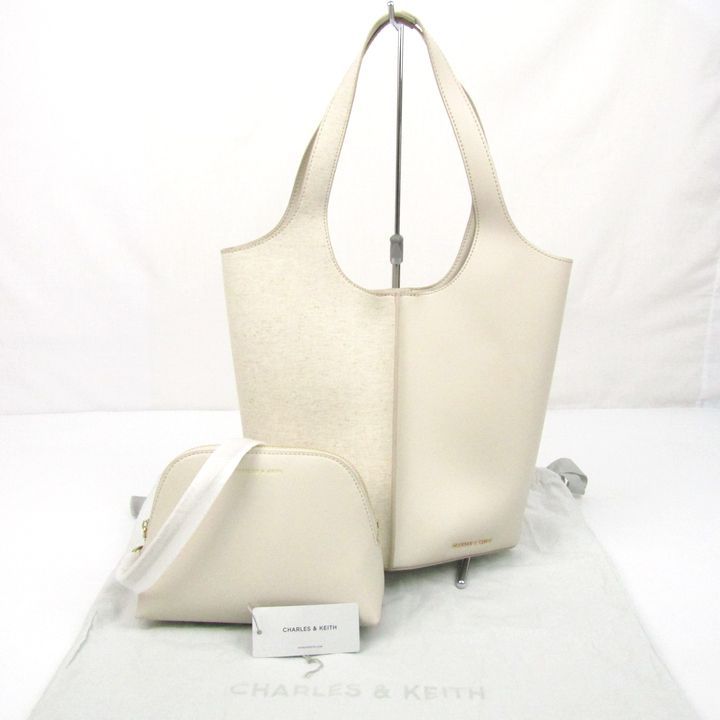 チャールズアンドキース Arlys ラージアルリス トートバッグ 未使用 鞄 
