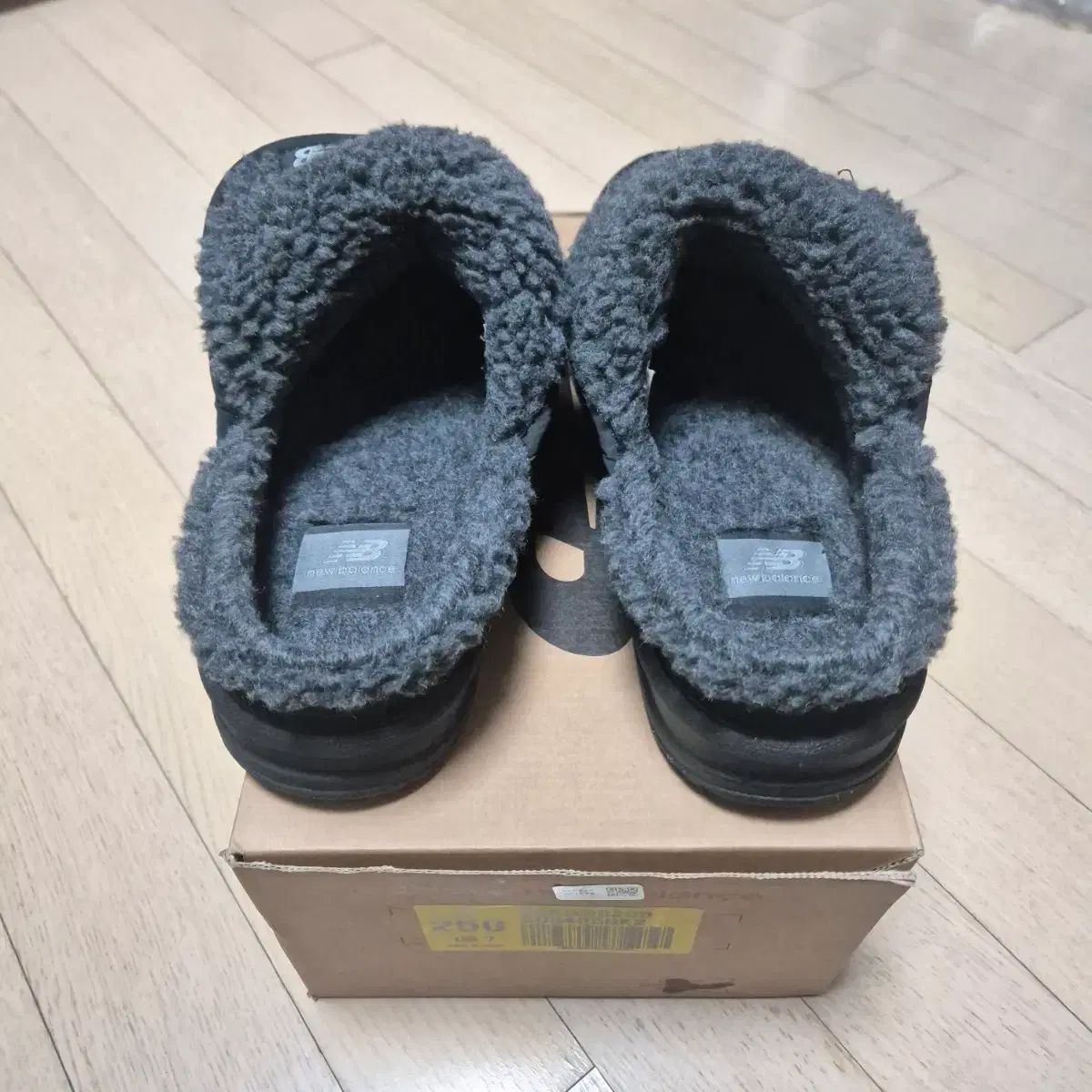  ニュー ンス パープル リー v 2 ブラック サンダル サンダル