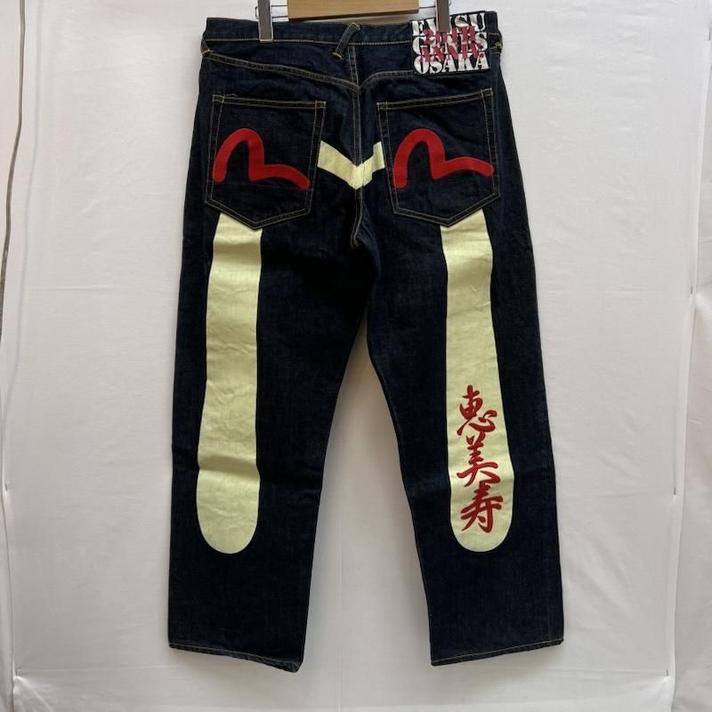 エヴィス 20周年記念 大黒 カモメ 刺繍 デニムパンツ メンズ 36インチ ISItems 古着