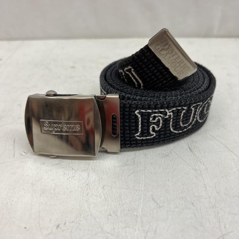 シュプリーム ヒステリックグラマー コラボ ガチャベルト L/XL メンズ