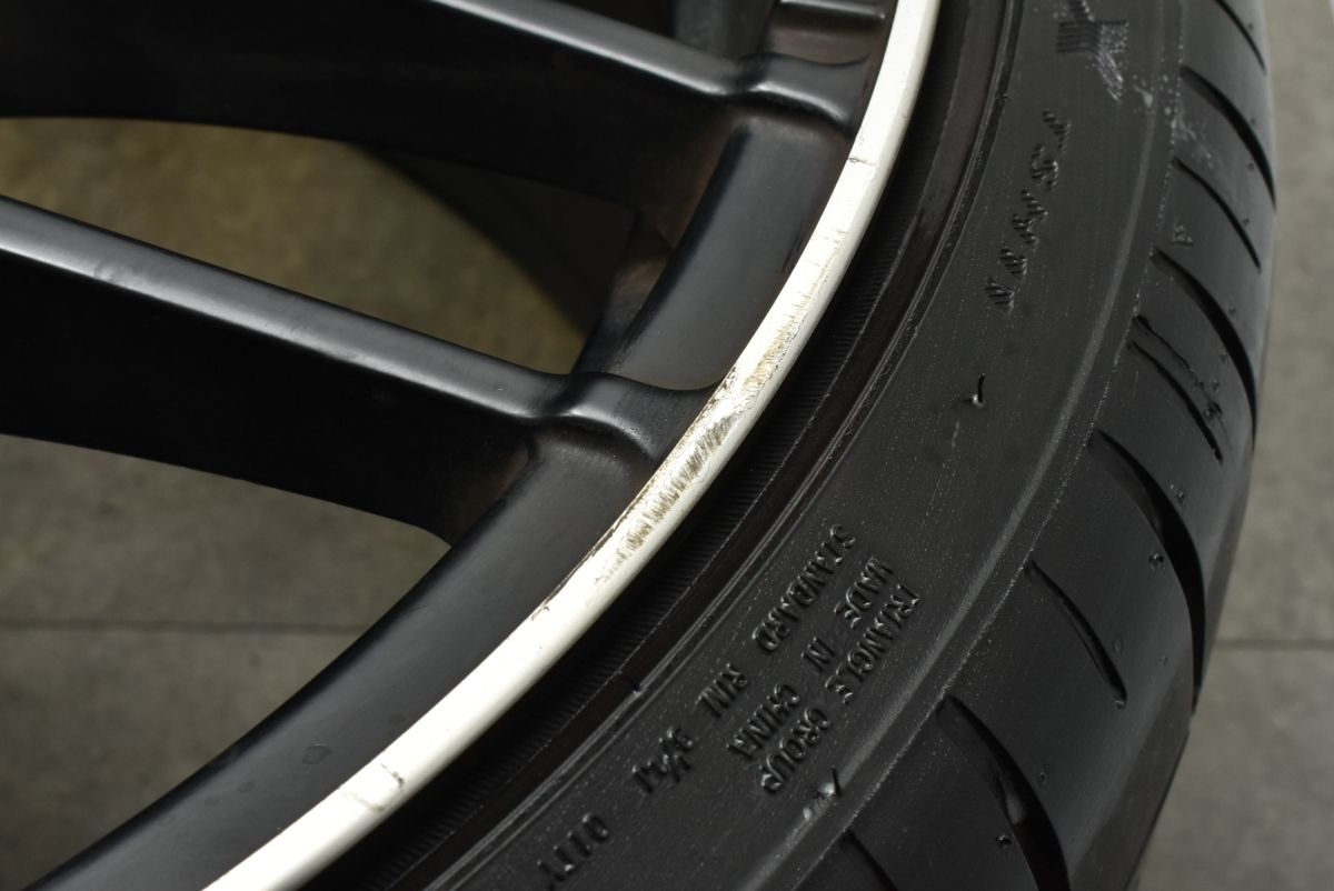  デザイン EMN GERMANY 19 in 8 5 J 9 45 PCD 112 トライアングル 235 35 R 265 30 ベンツ W 209 CLKクラス 204 Cクラス 19インチ タイヤ ホイールセット