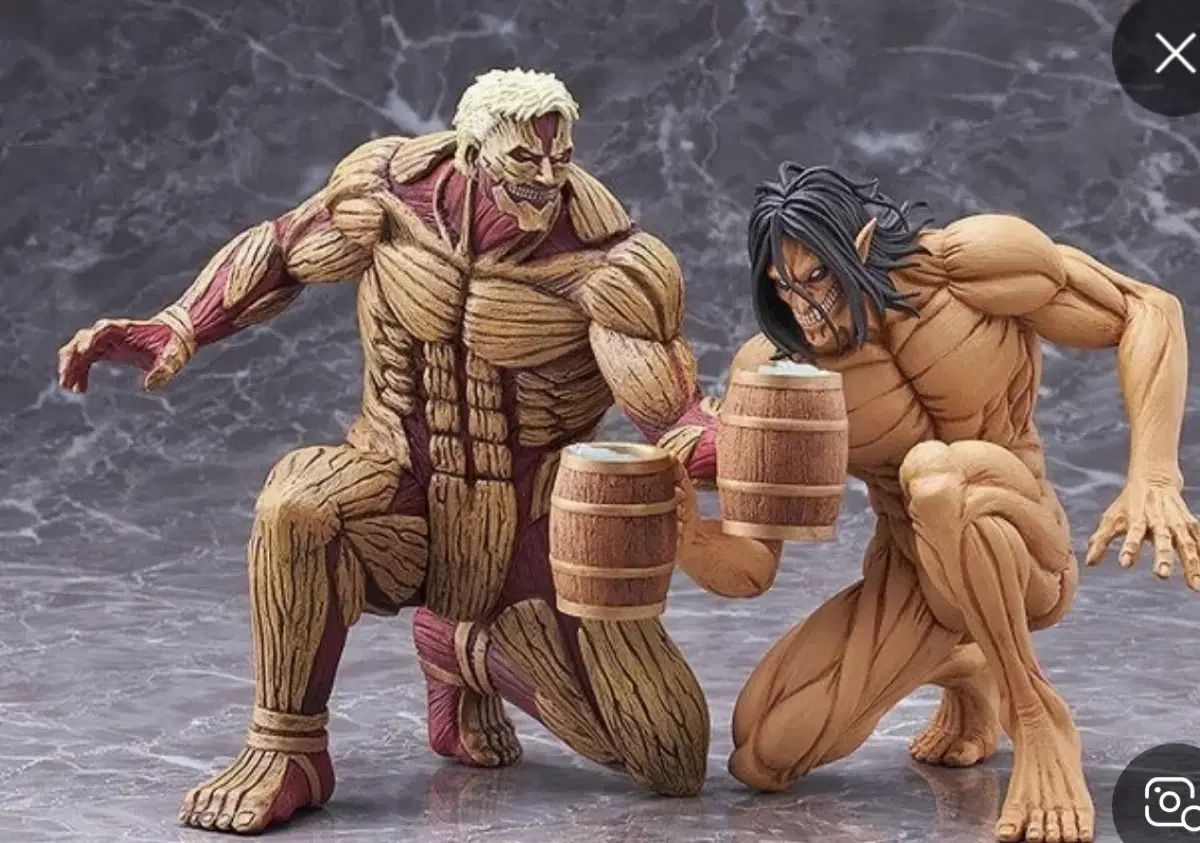 進撃の巨人 フィギュア ポップアップ パレード エレン 甲冑巨人 セット