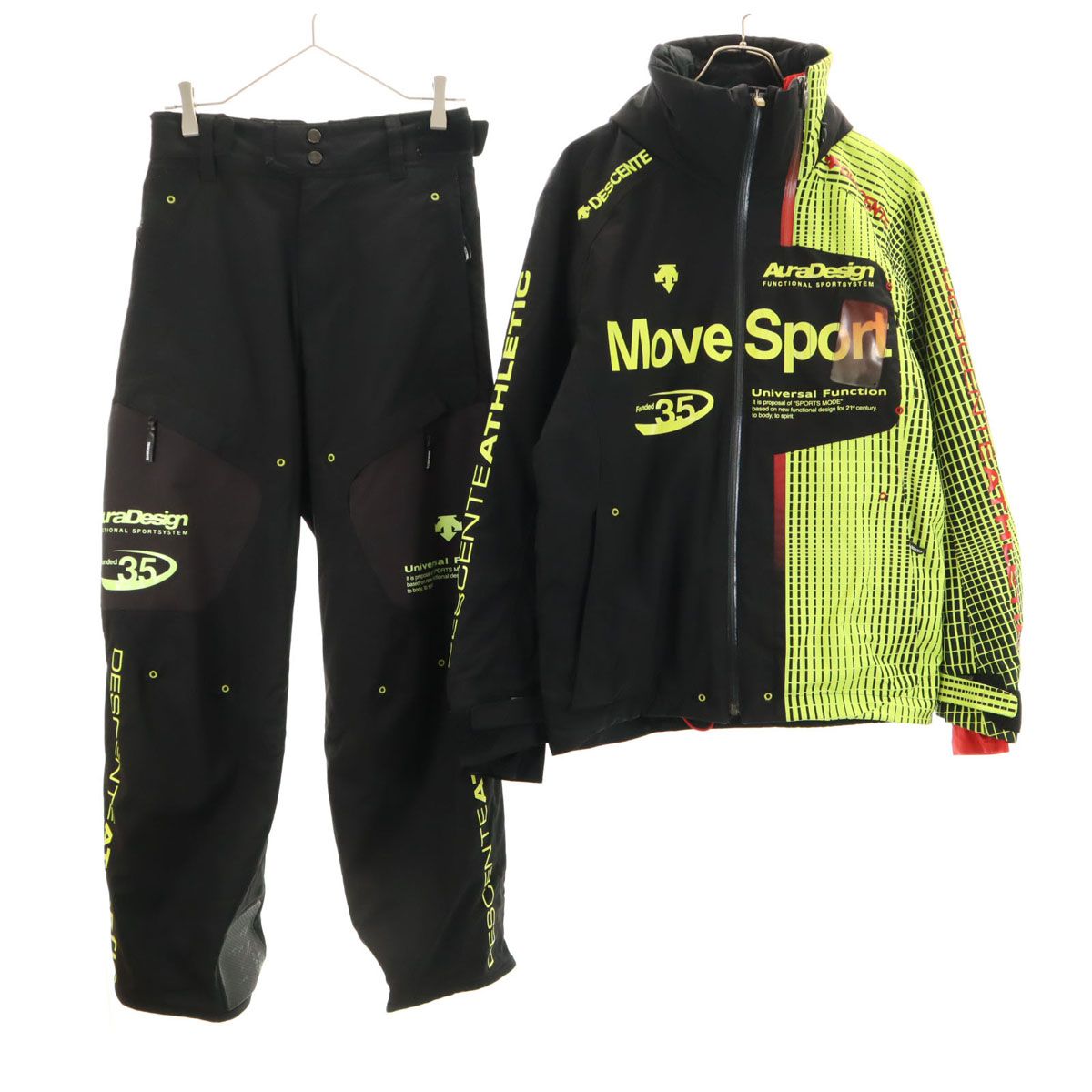 DESCENTE レディースレインジャケット、パンツセット DESCENTE レディースレインジャケット、パンツセット デサント