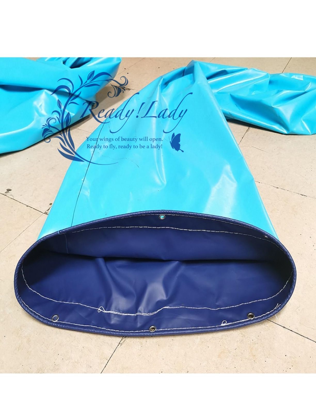 丈夫なリップストップキャンバス製魚用輸送チューブ 排水性と通気性に優れたスリーブで 活魚の放流 荷降ろし 輸送に便利 62 cm 1800