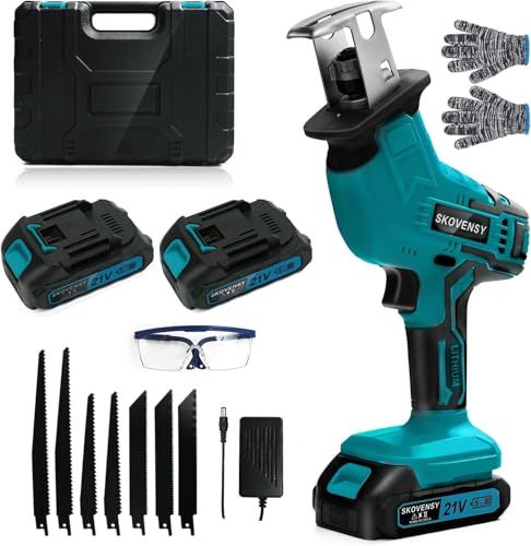 迅速に発送 電動ノコギリ レシプロソー バッテリ ノコギリ のこぎり 電動カッター 充電式レシプロソー ブルー WFJ A 177 ed 7 ca