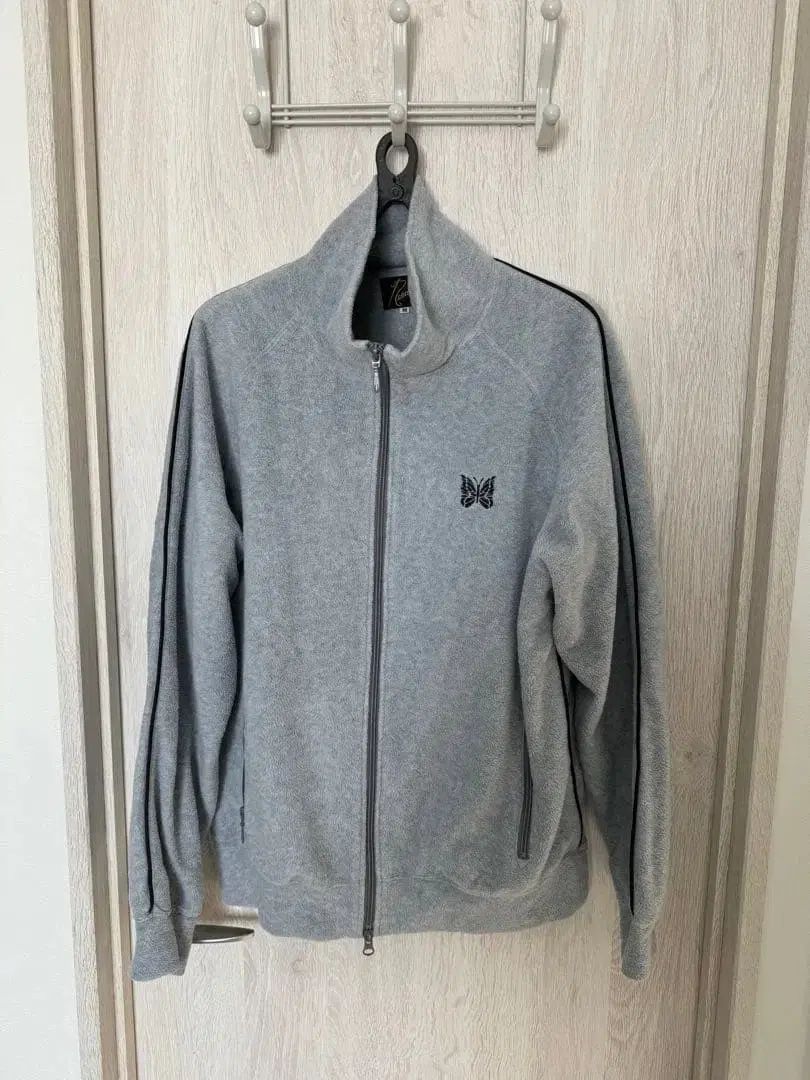 ニードルズ グレー フリース ジャージ