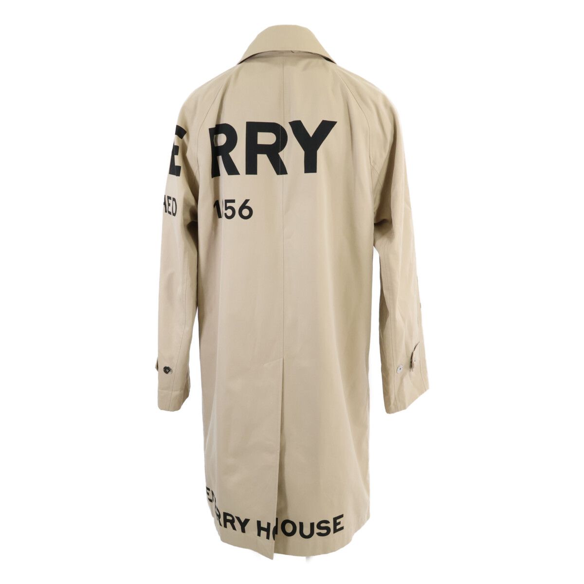 美品★BURBERRY★ホースフェリー ノバチェック コットンコート 160 BURBERRY バーバリー 8016222 コットンギャバジンホースフェリー