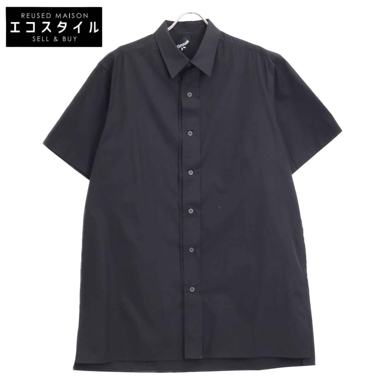 Ground Y グラウンドワイ 24 SS GS B 07 001 ﾌﾞﾗｯｸ 半袖 ｼｬﾂ 3