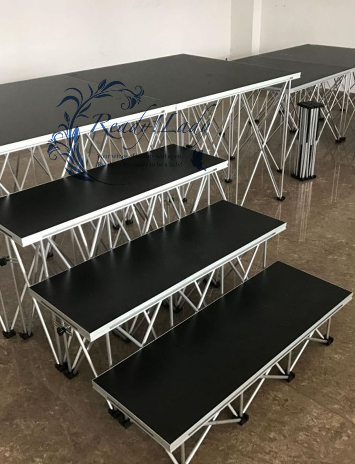  ポータブルドラムステージプラットフォーム39 4 48インチ 折りたたみ式イベントステージパフォーマンスデッキ 屋外屋内用 100 x 80 cm 脚立 踏み台 脚立 はしご 足場