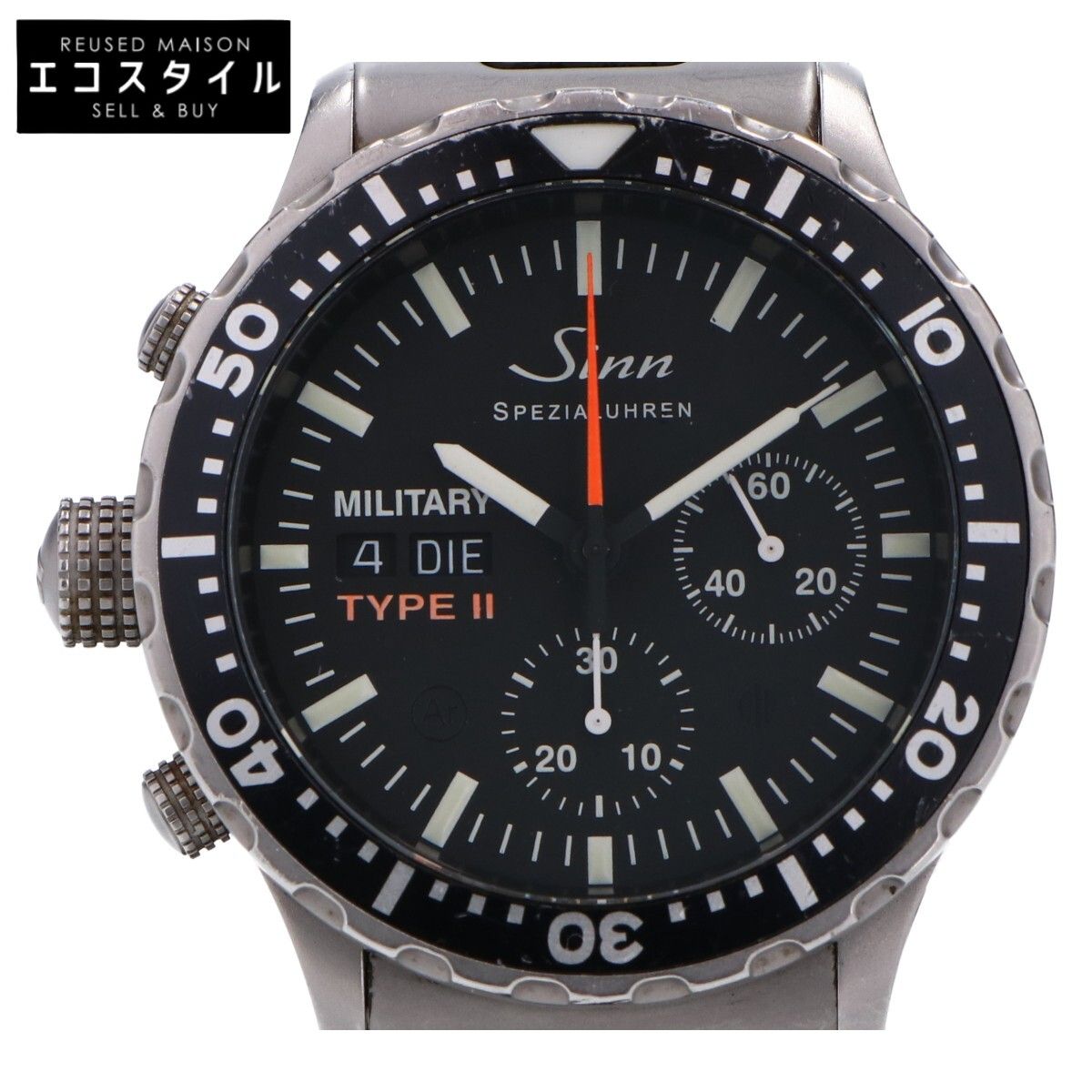 Sinn ジン 9910 日本 300本 ミリタリータイプ2 クロノグラフ 自動巻き