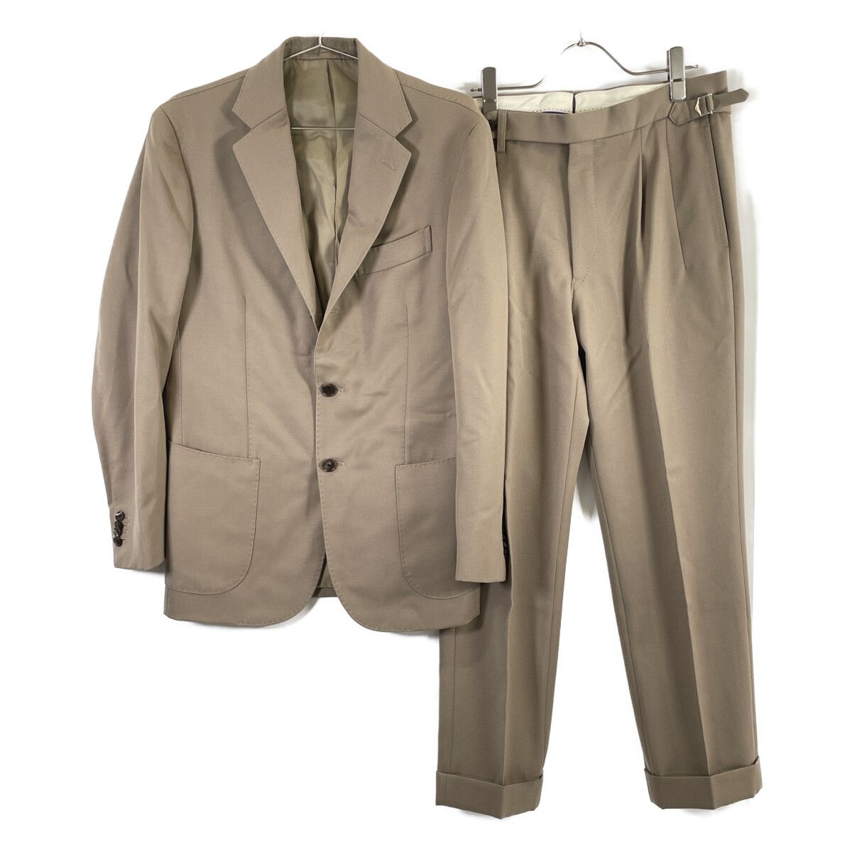 Mila Schoen ミラショーン ﾍﾞｰｼﾞｭ 3 B 1ﾌﾟﾘｰﾂ ｻｲﾄﾞｱｼﾞｬｽﾀｰ ｽｰﾂ 表記なし