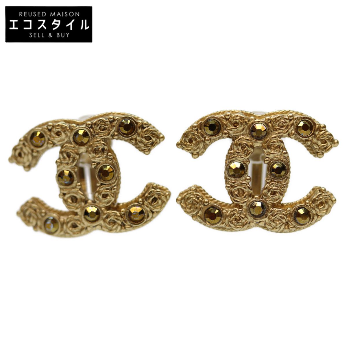 CHANEL シャネル 06 A GP ｺｺﾏｰｸ ﾌﾞﾗｳﾝｽﾄｰﾝ ｲﾔﾘﾝｸﾞ