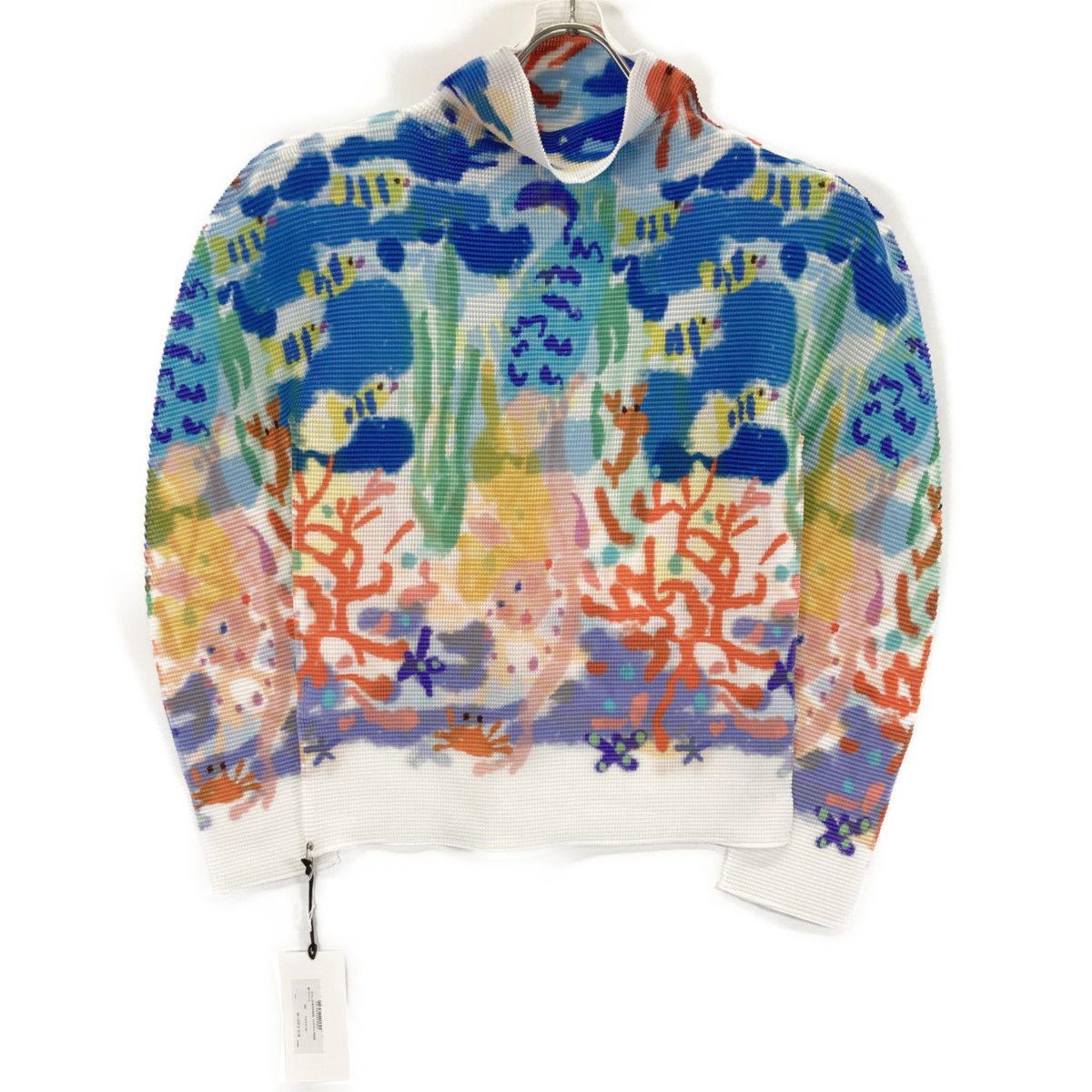 イッセイミヤケ　me トップス me ミー/イッセイミヤケ 23SS MI31-FJ531 MERMAID 長袖 ﾄｯﾌﾟｽ F - メルカリ