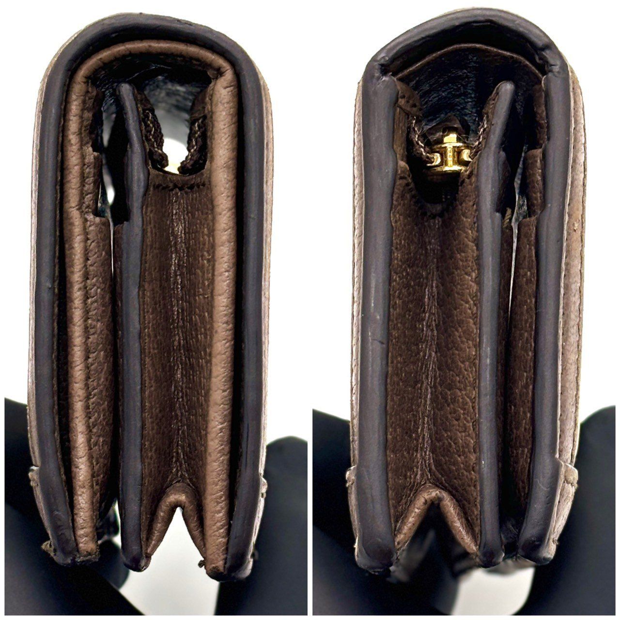 大人の定番を、品よく】 GUCCI グッチ 二つ折り財布 オフィディア GG