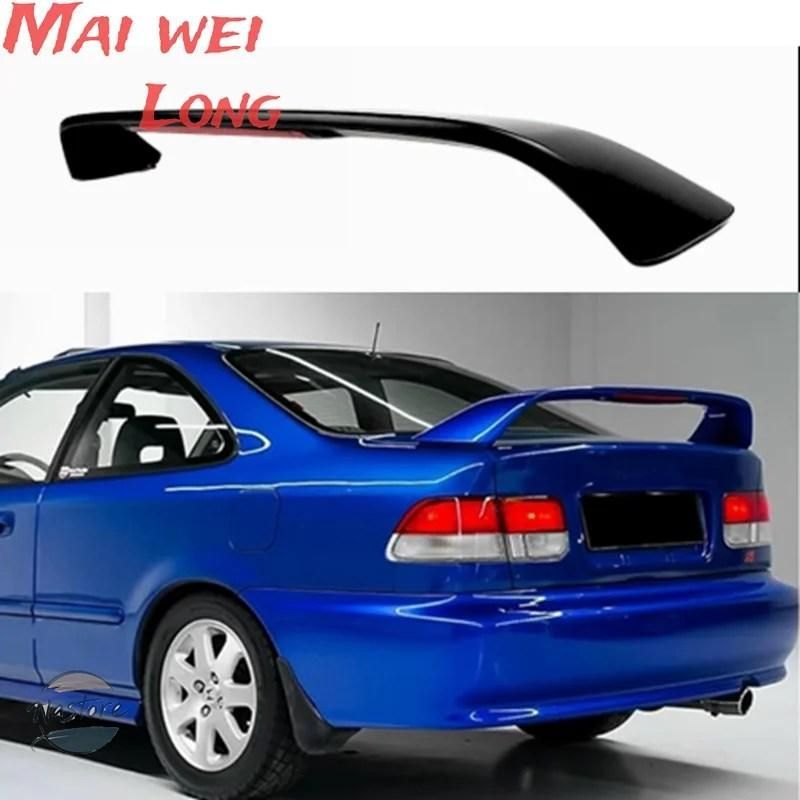 ホンダ リア ブレーキ 1996 2000年式 シビック EK 3 2 DR プライマー塗装済み トランクスポイラー ウィング LEDライト