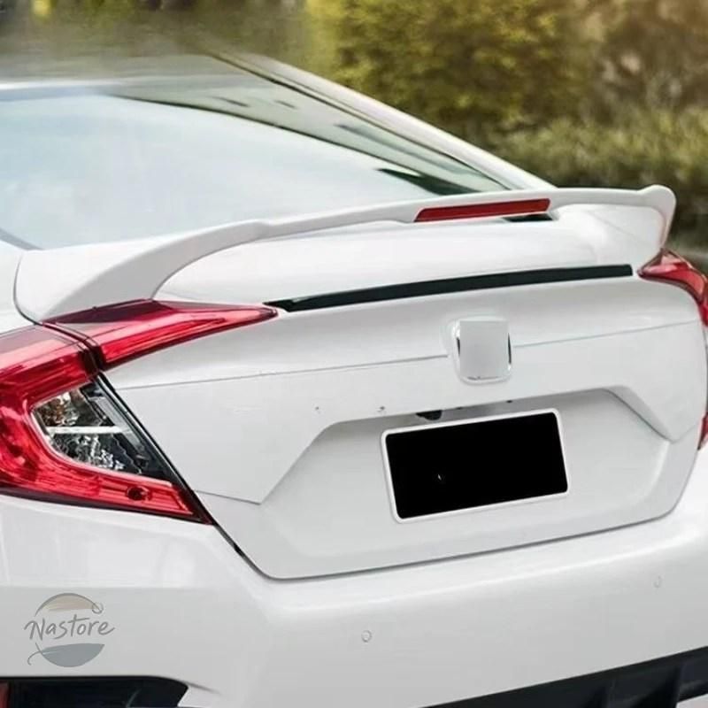 ホンダ リア ブレーキ シビック 第10世代 セダン 2016 2021 スポイラー リップ グロッシーブラック ダックテールウィ