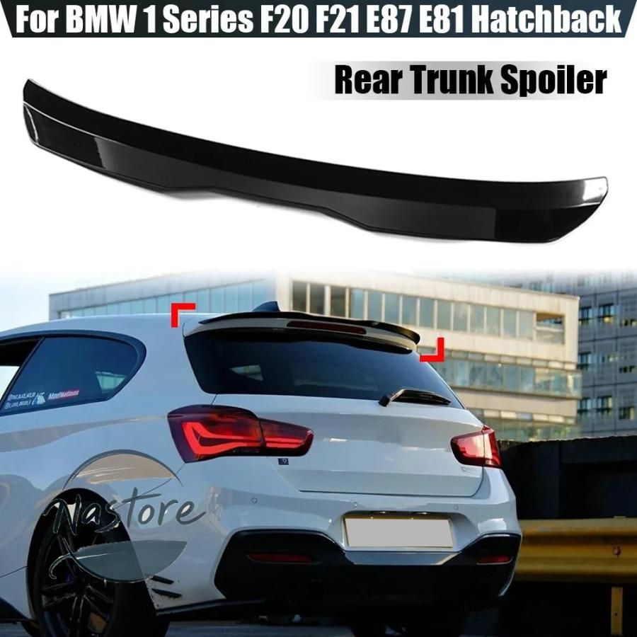 BMW リア トランクルーフスポイラーウイングチューニング 1 シリーズ f 20 21 e 87 81 ハッチバック 116 i 120 118 m 135
