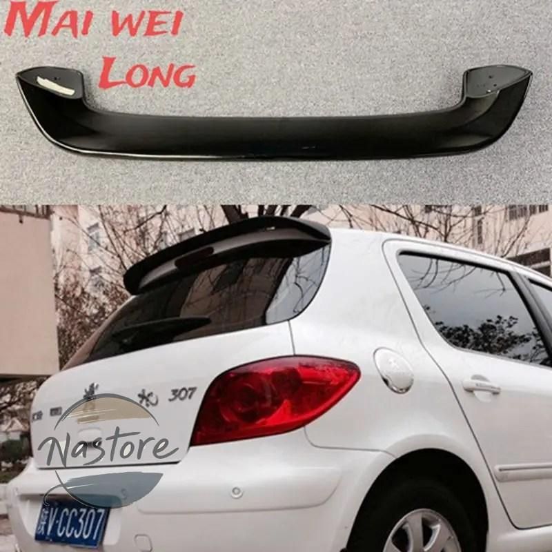 リア スポイラー abs素材 パプジョー 206 207 307 2004 2012 部品 カスタムパーツ アクセサリー
