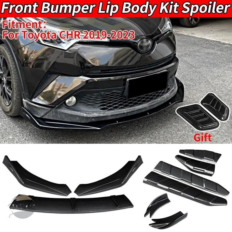 フロント リア キット CHR 2018 2025 バンパースプリッター リップボディ スポイラーエクステンション ドアプロテクター ラ