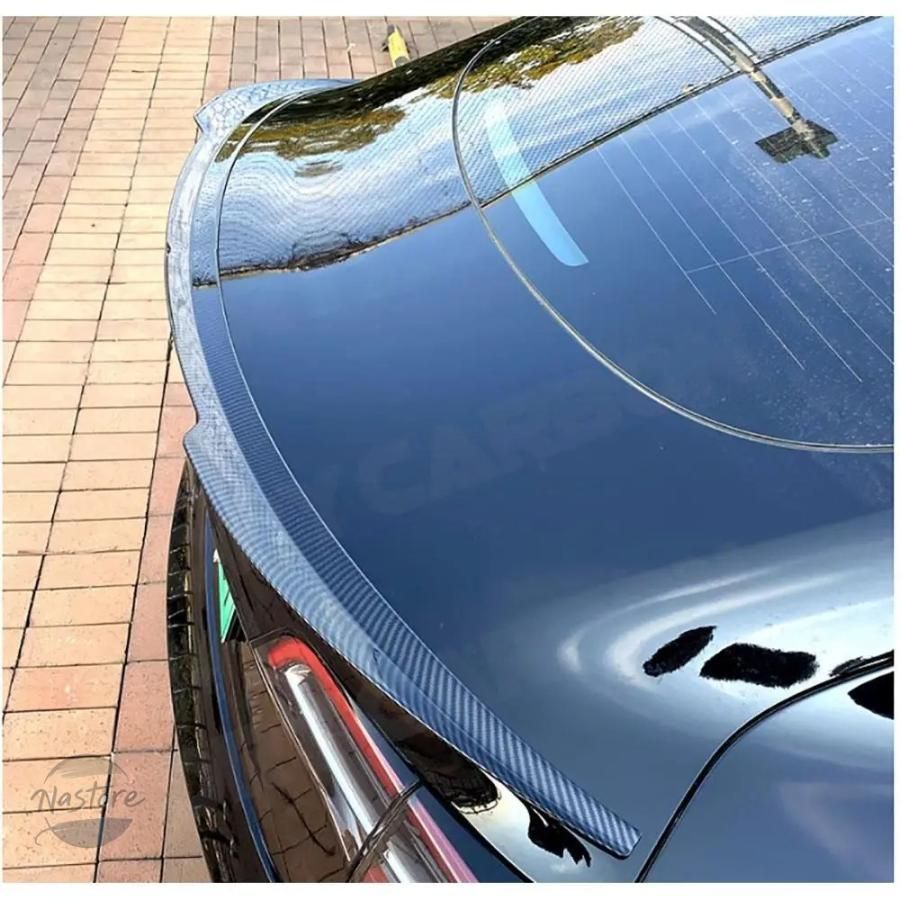 テスラ tesla リア キット スポイラー リップ カスタム アクセサリー モデル3 max トランクウィング ダックビル ブーツ カー