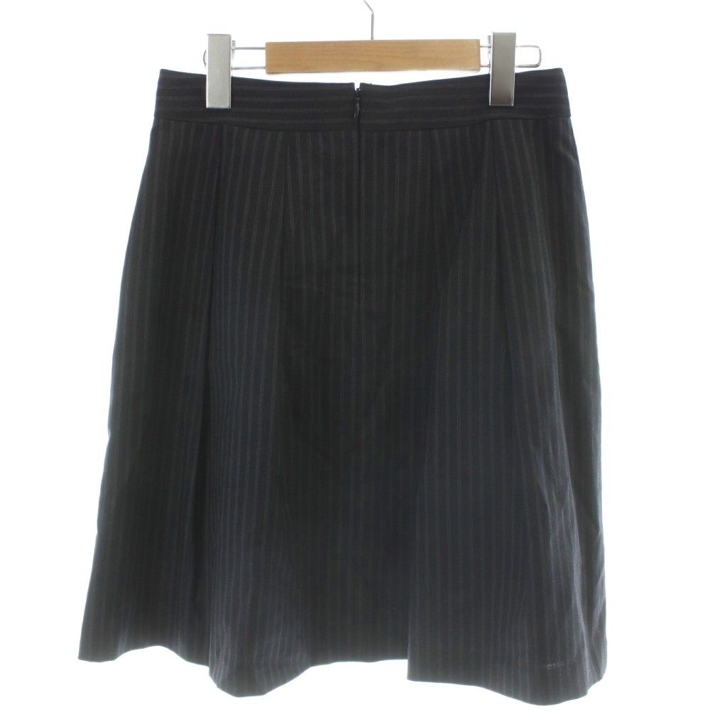 【訳アリ】ポールスミス　ブラックレーベル　スカートセットアップ ストライプ　L ポールスミス ブラック レーベル Paul Smith BLACK LABEL スカート 42L
