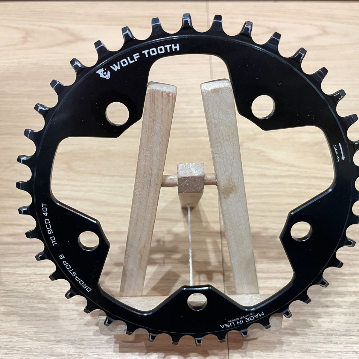 ウルフトゥース 40 T 110 BCD 5 BOLT DROP STOP B ドロップストップ チェーンリング クランク ロードバイク 自転車 パーツ P 3663