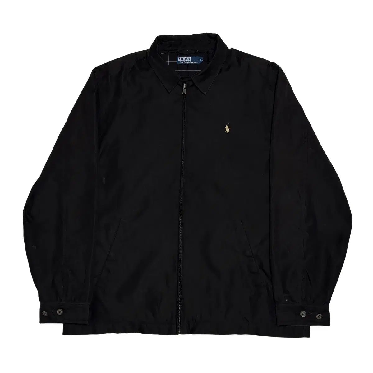 XL ポロラルフローレン ブラック ハリントンジャケット