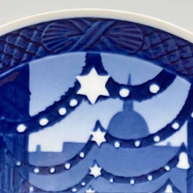 欠けあり】 ロイヤルコペンハーゲン イヤープレート 1937年