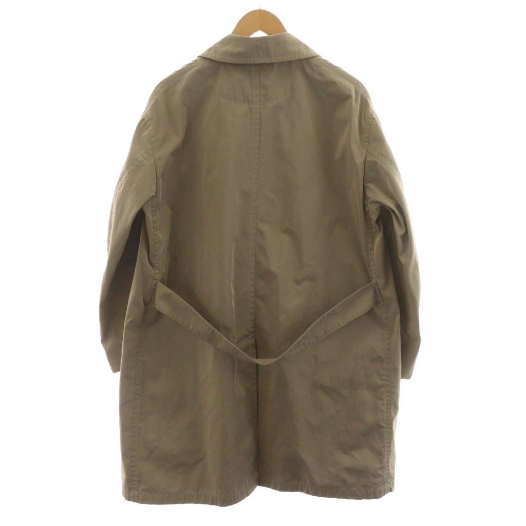 ダントン DANTON ステンカラーコート スプリングコート ミドル丈 ロゴ
