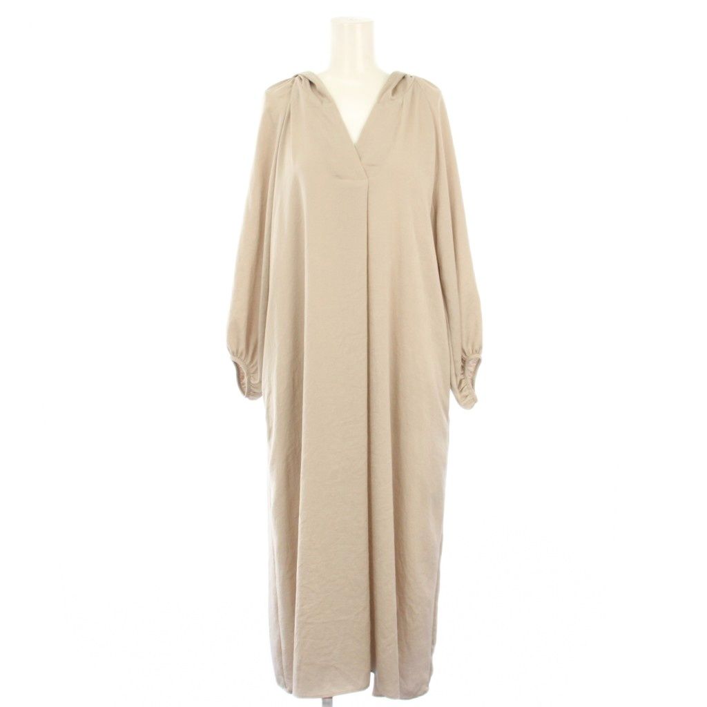 ネミカ NEMIKA ワンピース ロング フード 1 長袖 ベージュ FF 0101895 TK